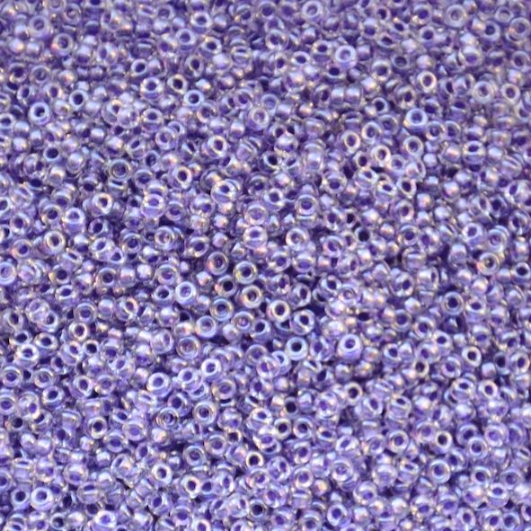 15-1531 Spkl Purple Ld Crystal Size 15 Seed Beads