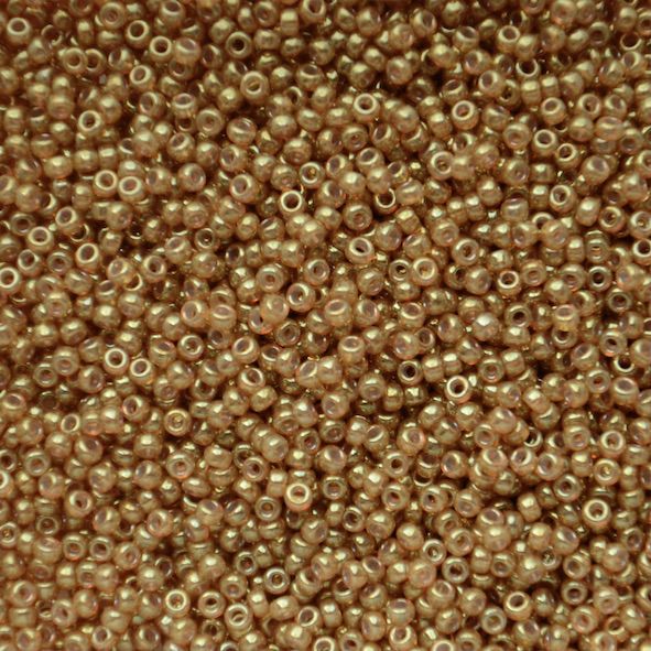 15-2372 Translucent Spice Size 15 Seed Beads