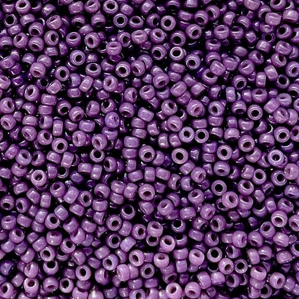15-4490 Dur Op Anemone Size 15 Seed Beads