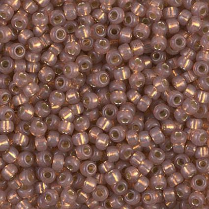 RC8-0641 Dyed Rose Bronze SL Alabaster Size 8 Seed Beads