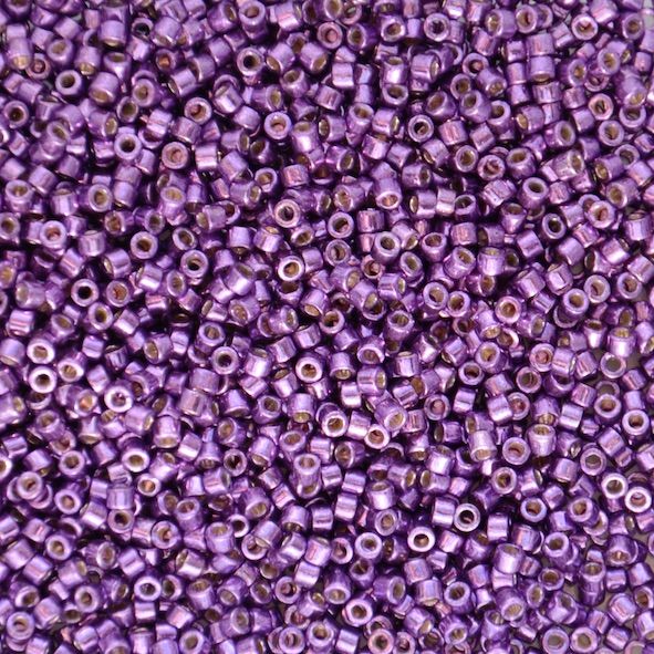 DB2508 Dur Galv Purple Orchid Delica