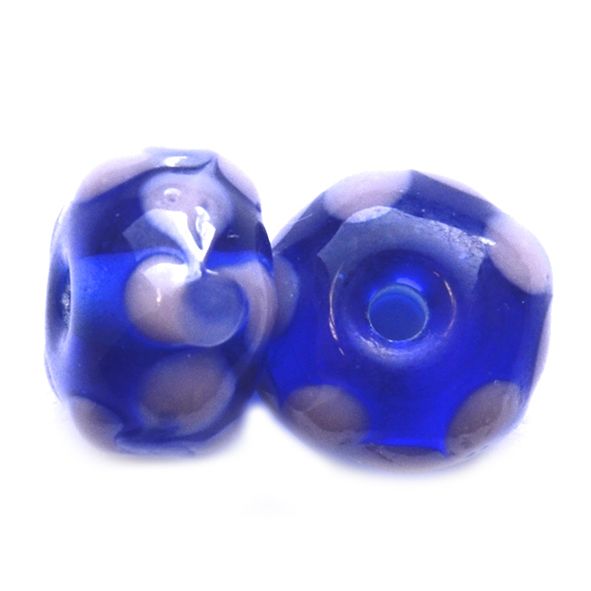 GL6529 Blue Pink Swirl Beads