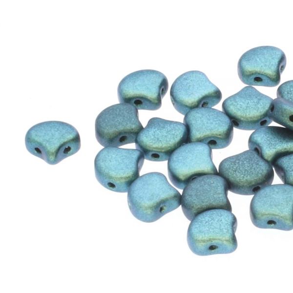 GNK015 Mint Chocolate Ginko Beads