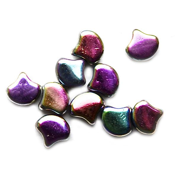 GNK023 Vitrail Ginko Beads