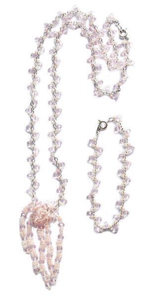 Penelope Necklace and Bracelet