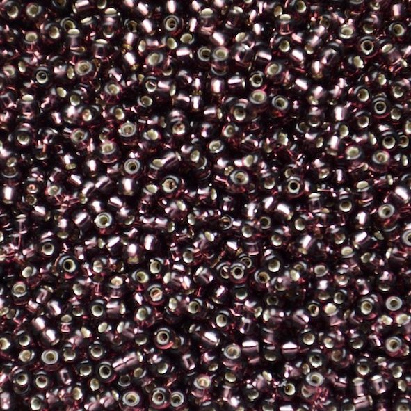 RC11-0013 SL Dk Smoky Amethyst Size 11 Seed Beads