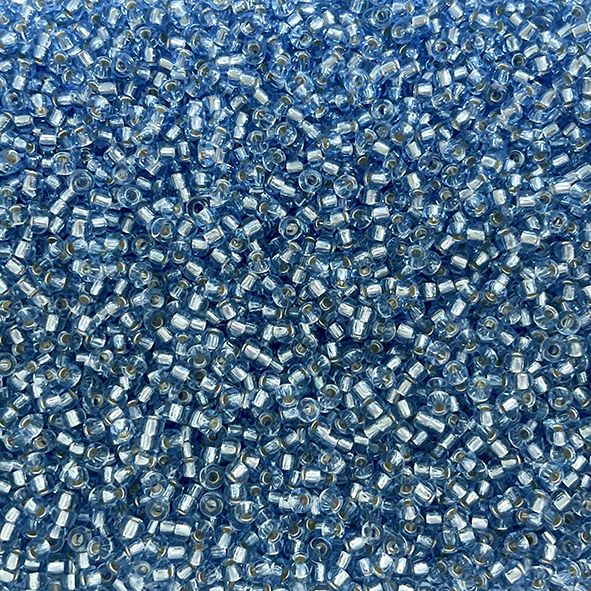 RC11-0028 SL Cornflower Blue Size 11 Seed Beads