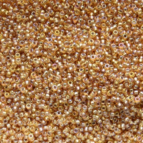 RC11-1004 SL Dk Gold AB Size 11 Seed Beads