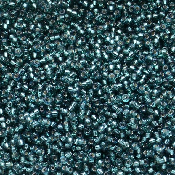 RC11-1424 SL Teal Size 11 Seed Beads