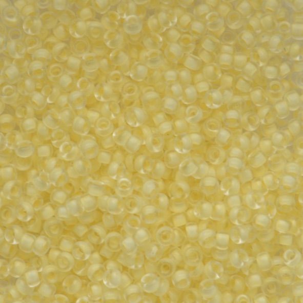 RC11-1921 SM Yellow Ld Crystal Size 11 Seed Beads