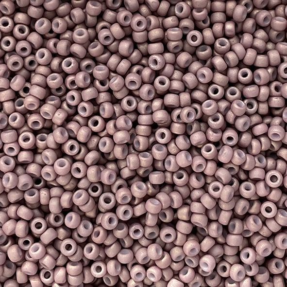 RC11-2027 Op Dusty Mauve Size 11 Seed Beads