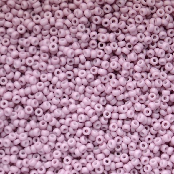 RC11-2037 Matte Op Rose Size 11 Seed Beads