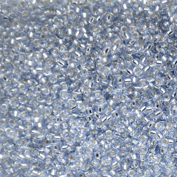 RC11-2430 SL Lt Sapphire Size 11 Seed Beads