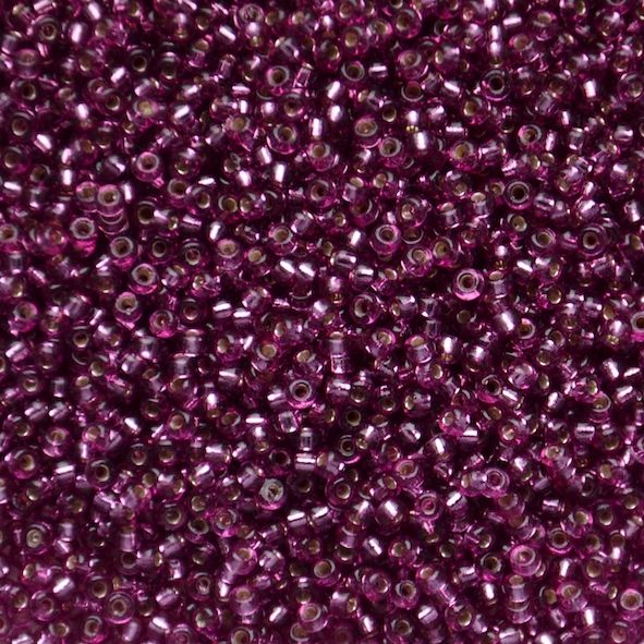 RC11-4269 Dur SL Dyed Hydrangea Size 11 Seed Beads