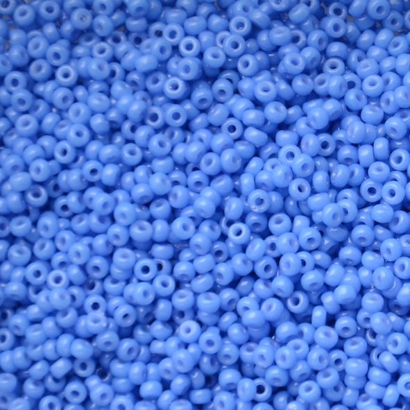 RC11-4484 Duracoat Op Dyed Bright Blue Size 11 Seed Beads