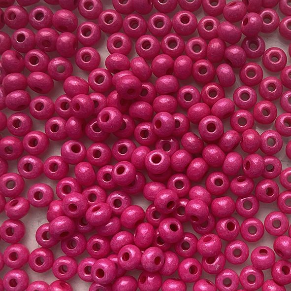 RC1310 Gloss Hot Pink Size 6 Seed Beads