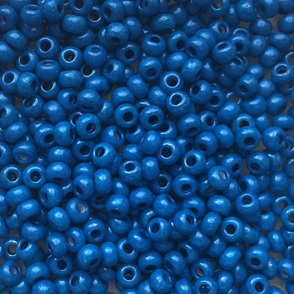 RC435 Gloss Royal Blue Size 8 Seed Beads