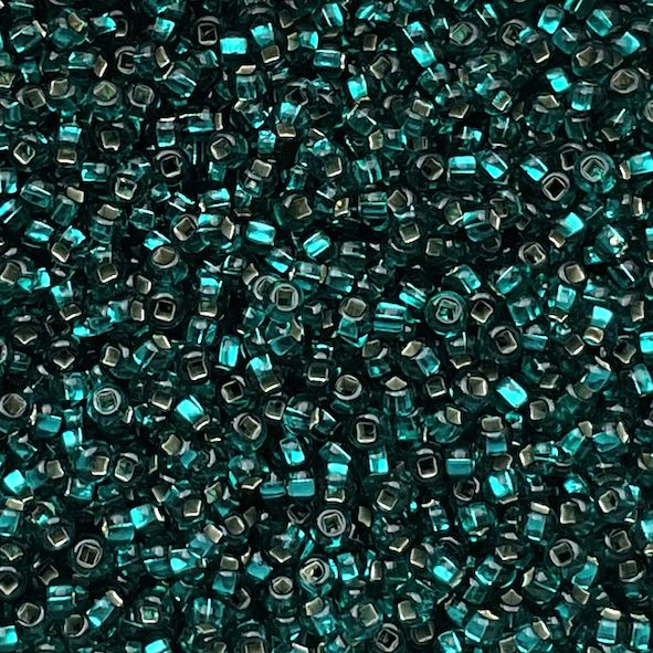 RC519 SL Teal Size 10 Seed Beads