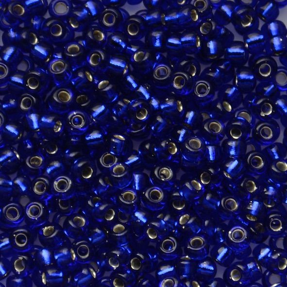 RC8-0020 SL Sapphire Size 8 Seed Beads