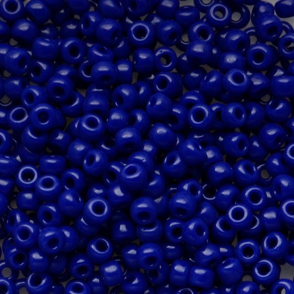 RC8-0414 Op Cobalt Size 8 Seed Beads
