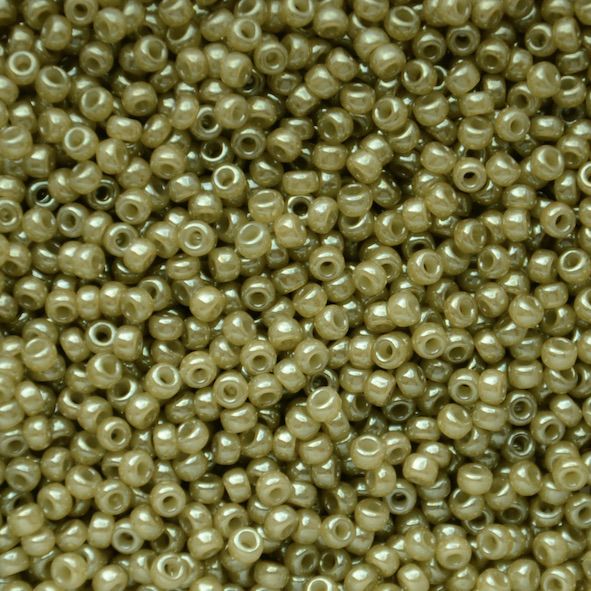 RC8-2374 Translucent Celery Size 8 Seed Beads