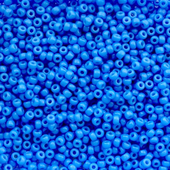 RC8-4484 Dur Op Delphinium Size 8 Seed Beads