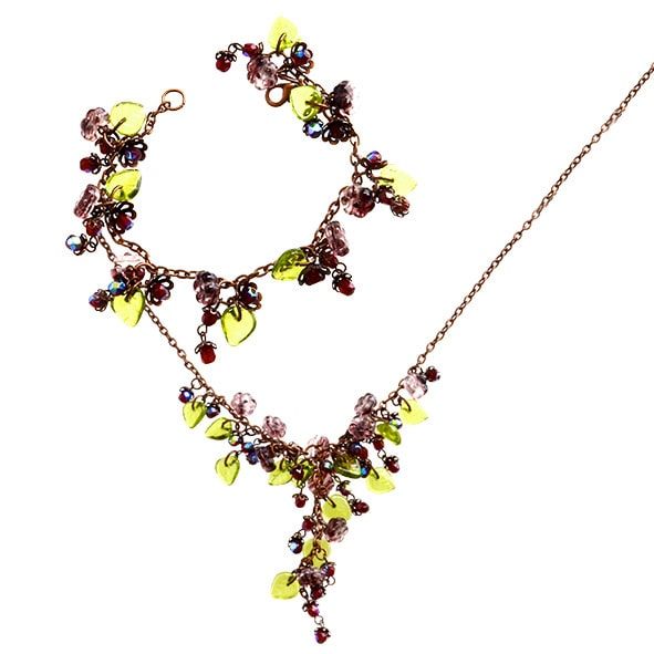 Bilberry Necklace and Bracelet Pattern