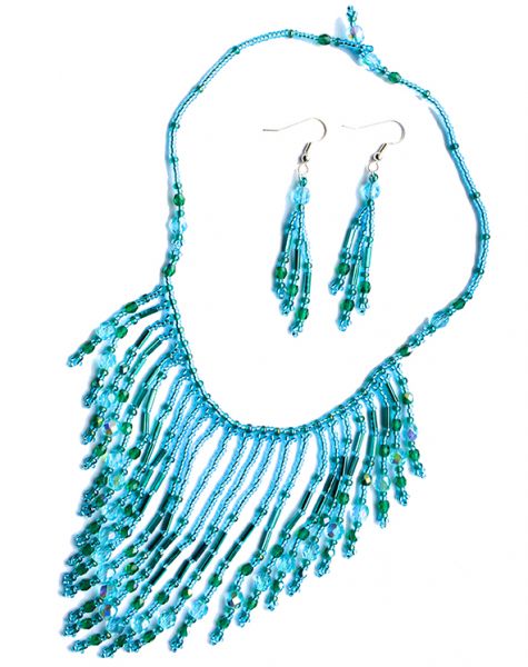 Collette Necklace  Earrings