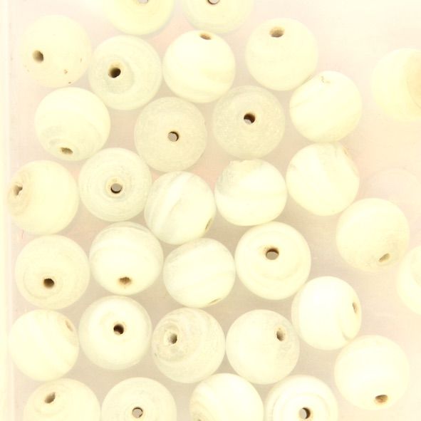 Dip629 White 8mm Rounds