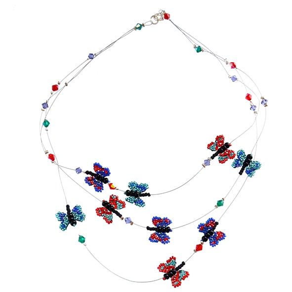 Flutter Necklace Pattern