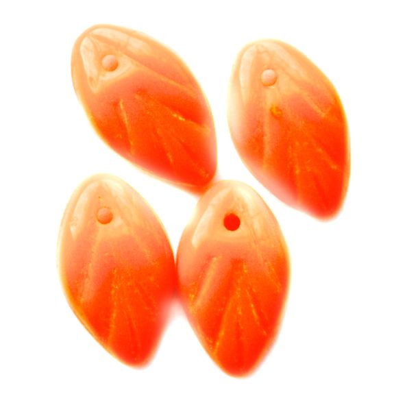 GL6103 Orange Top Hole Leaf