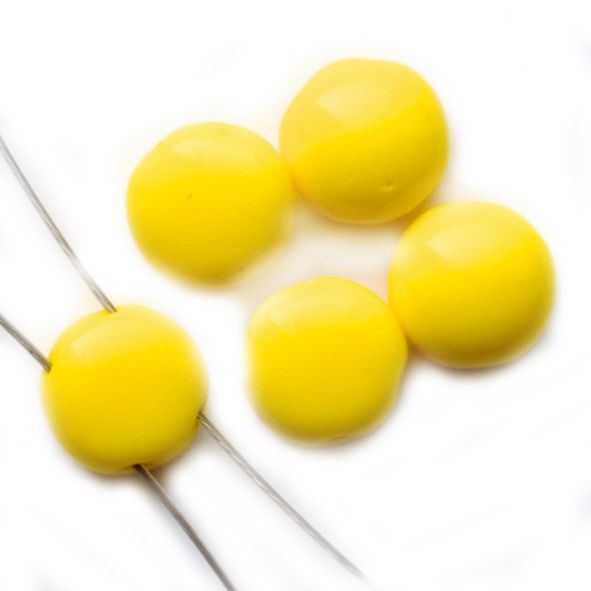 GL6111 Yellow Candy Bead