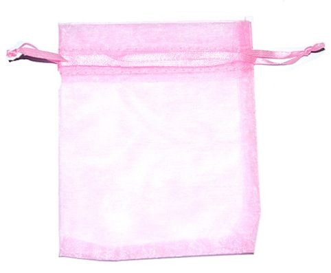 BG208 Pink Organza Gift Bag
