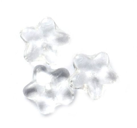 GL3383 6mm Crystal Clear Forget-me-Not Flower