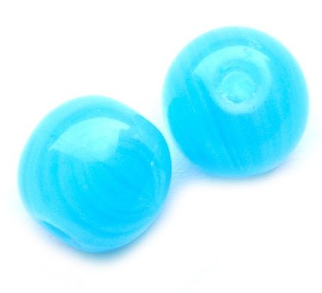 GL3892 10mm Soft Turquoise Round