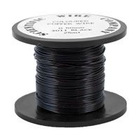 EW202 0.2mm Black Soft Wire