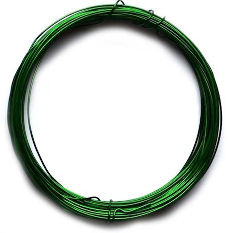 JW374 Emerald 0.3mm Half Hard Wire
