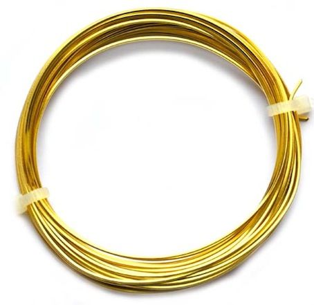 JWSQ05 0.8mm Square Brass Wire