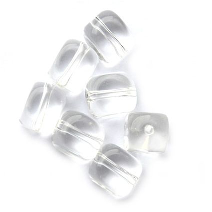 GL5020 8mm Rounded Crystal Cube