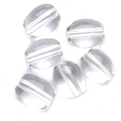 GL5338 8x6mm Clear Glass Oval