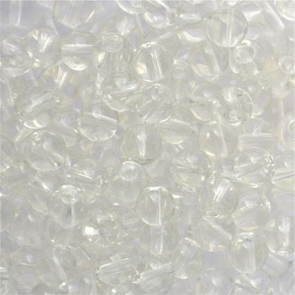 GL5489 6mm Round Clear Bead