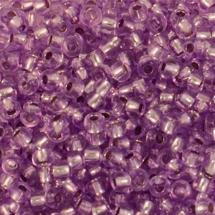 RC304 SL Lavender Size 8 Seed Beads