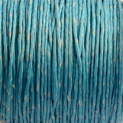 CT1016R 1mm Turquoise Cotton Thong 25 metre reel