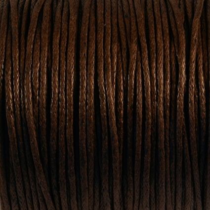 CT1092M 1mm Dark Brown Cotton Thong by the metre