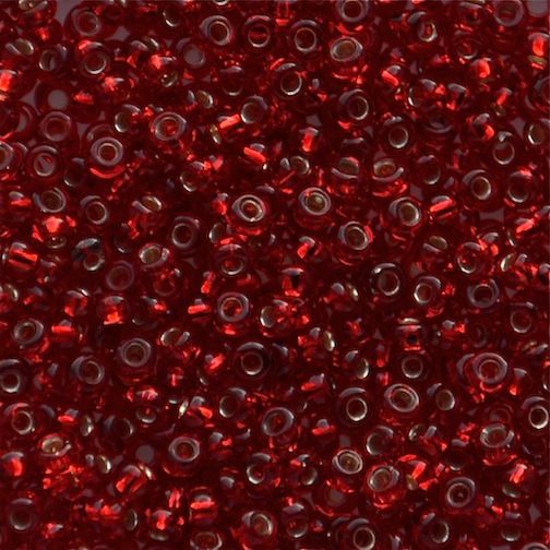 RC124 SL Red Size 10 Seed Beads