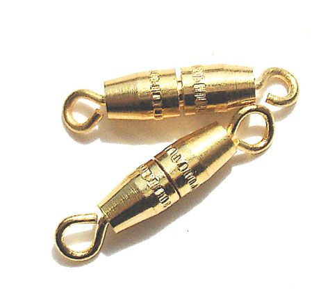 FNx021 Gold Torpedo Clasp