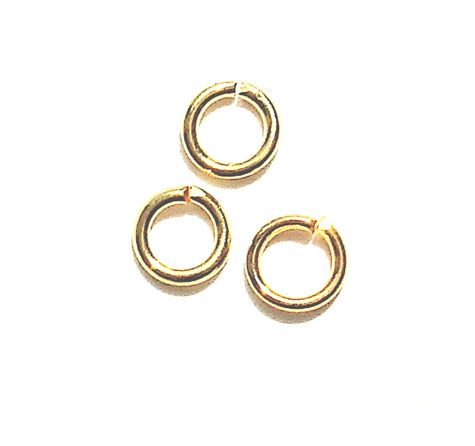 FN064 Gold 5mm Jump Ring