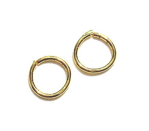 FN142 Gold 6mm Jump Ring