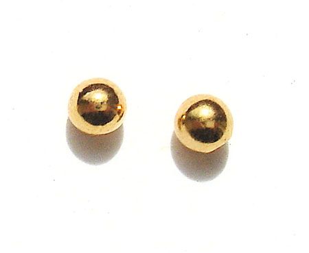 FN202 3mm Gold Memory Wire End Caps