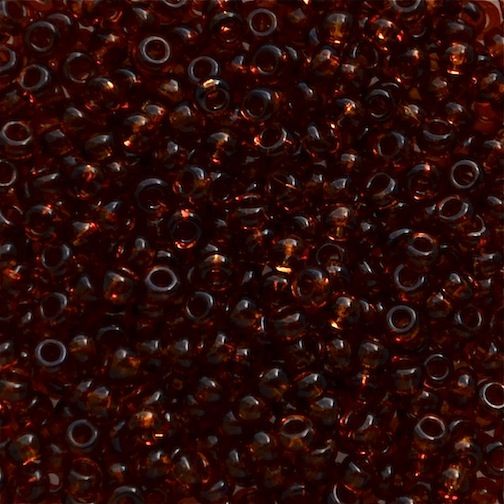RC220 Trans Brown Size 10 Seed Beads